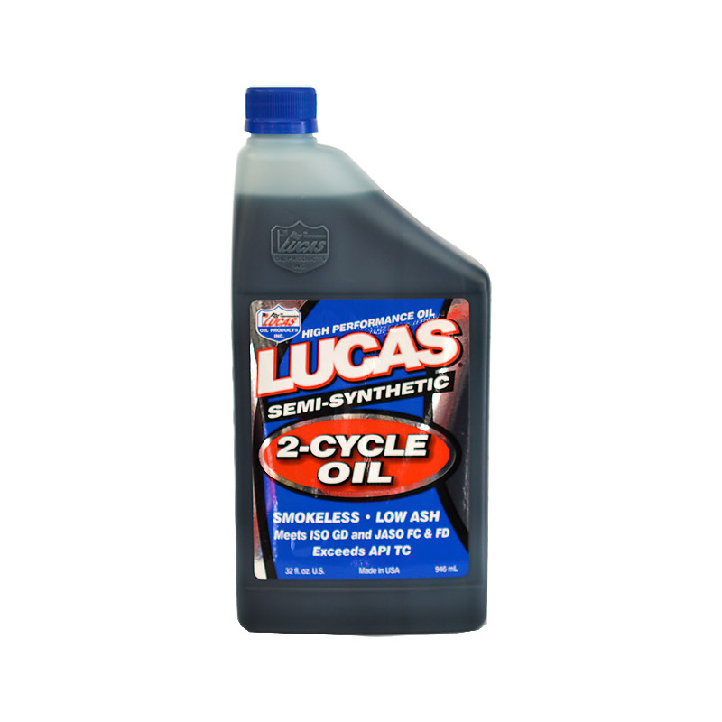 LUCAS SEMI SYNTHETIC 2-CYCLE OIL 1qt