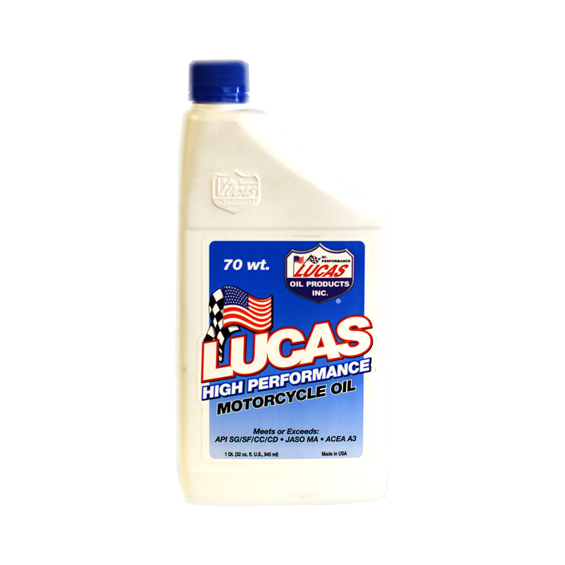 LUCAS HIGH PERFORMANCE MOTORCYCLE OILS SAE 70W